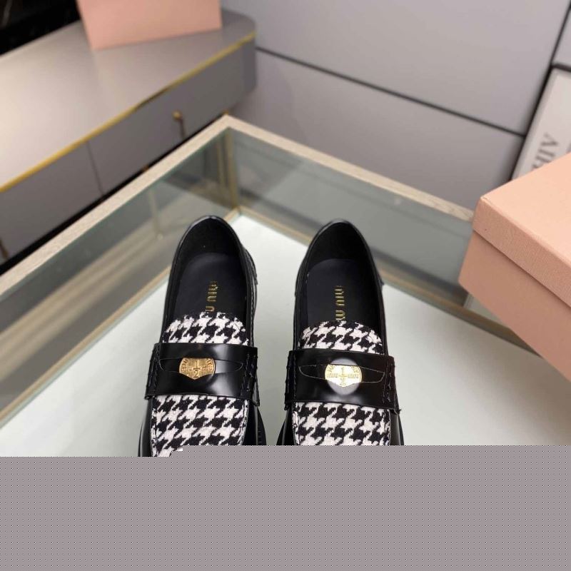 Miu Miu Leather Shoes